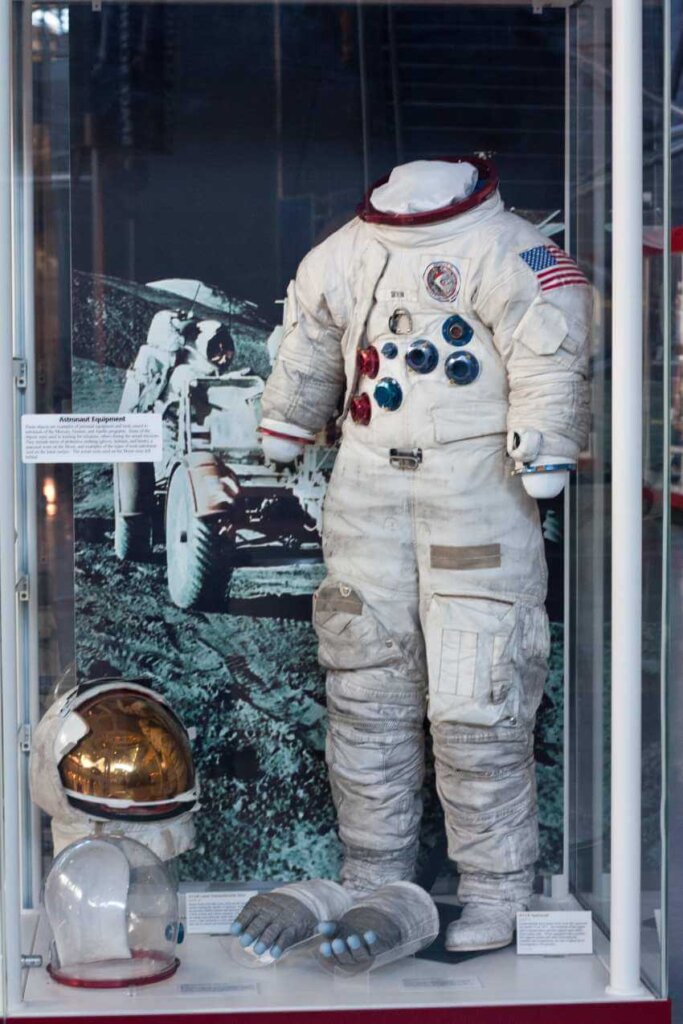 Apollo spacesuit important in it's lunar mission