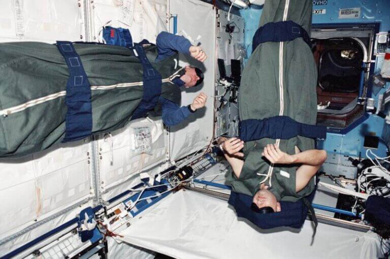 How Astronauts Sleep In Space