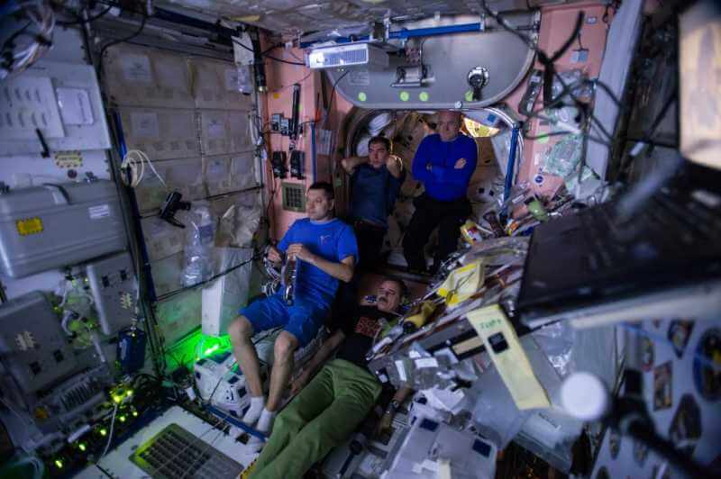 International Space Station Movie Night
