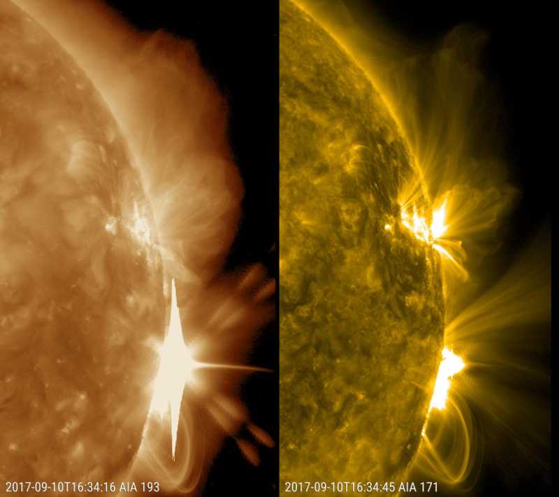 Major Solar Flare