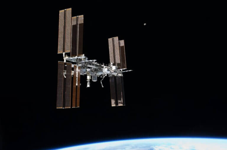 International Space Station In Orbit
