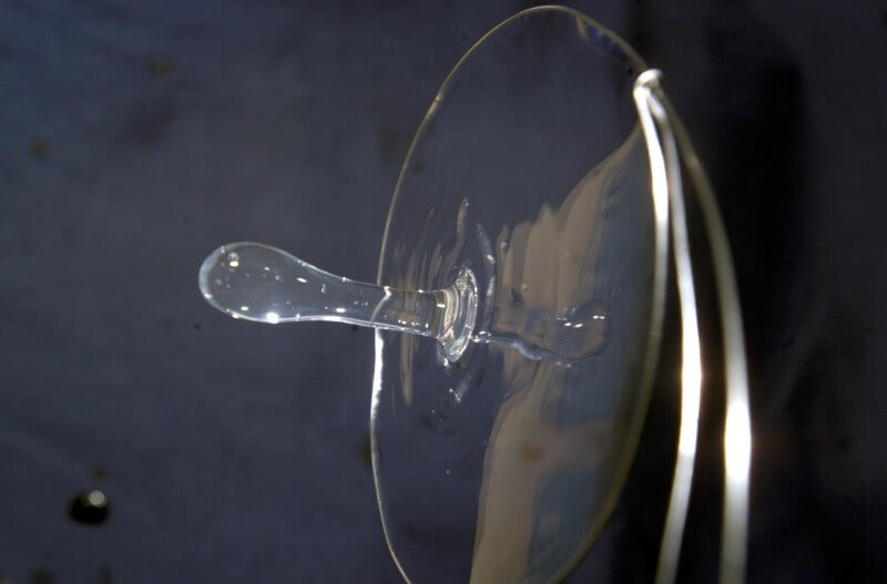 View of water on the International Space Station