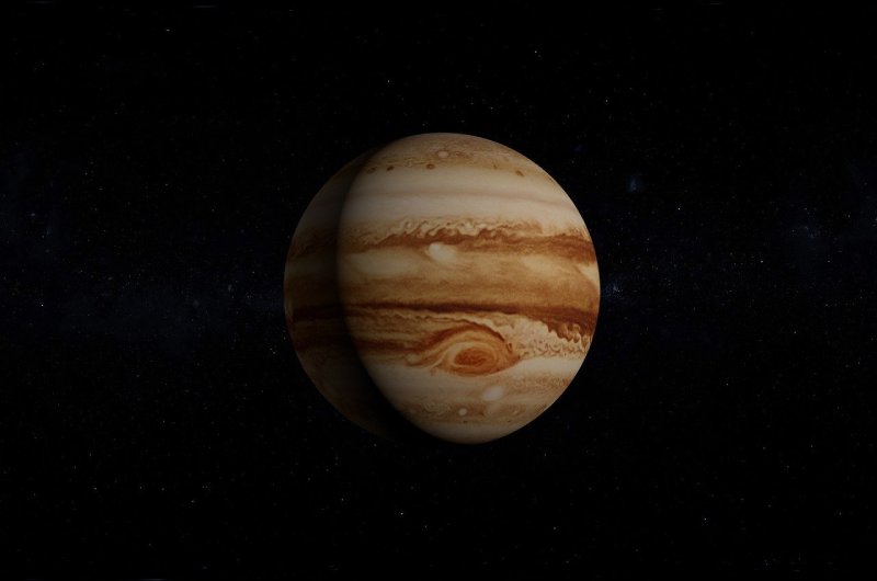 Brightness of Jupiter