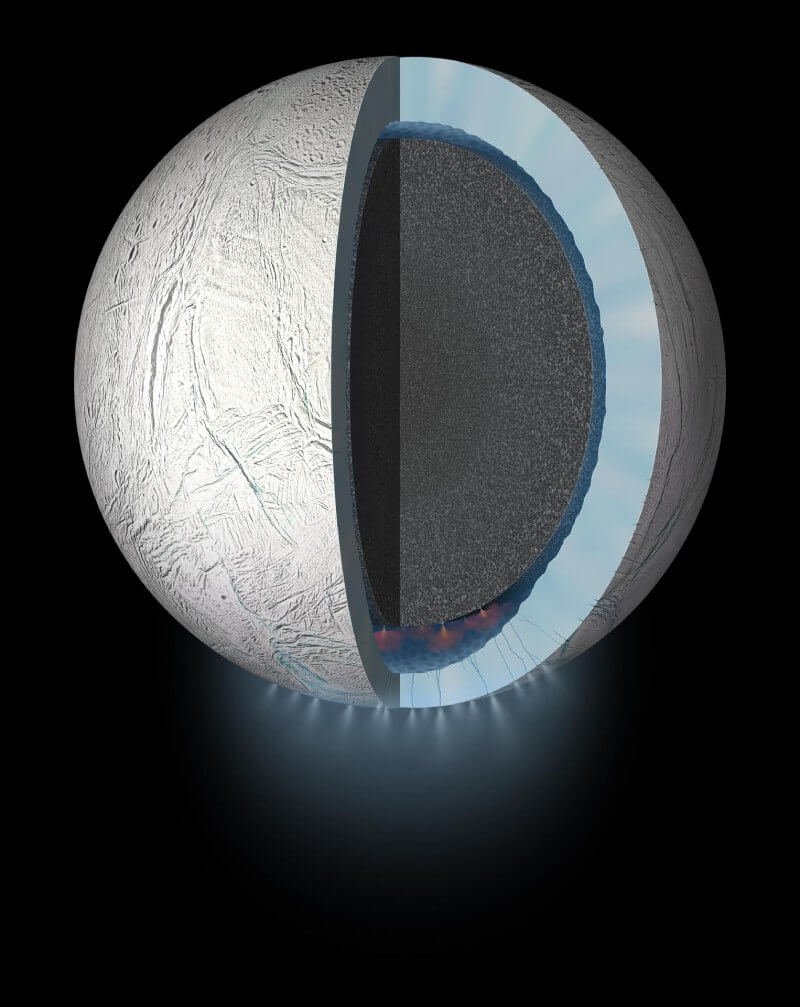 Enceladus Artist Concept