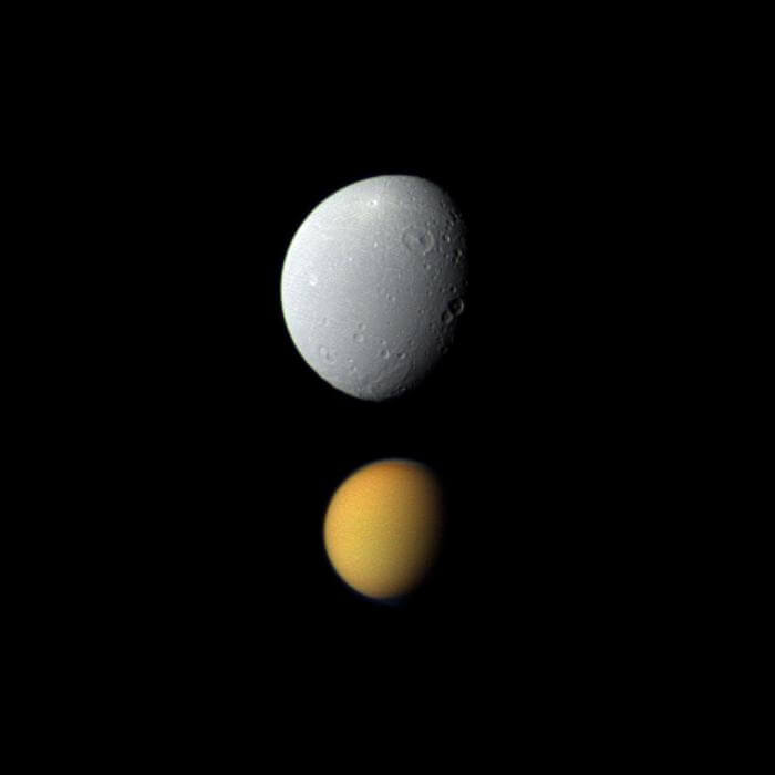 Saturn largest moon Titan