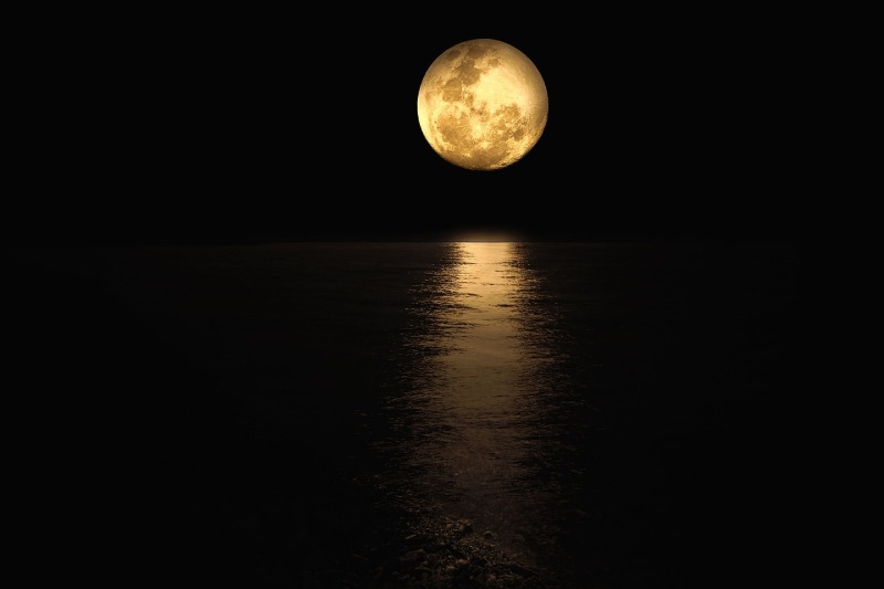 The Moon and Ocean