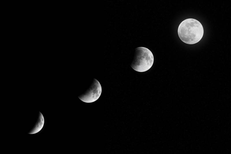 Different Moon Phases