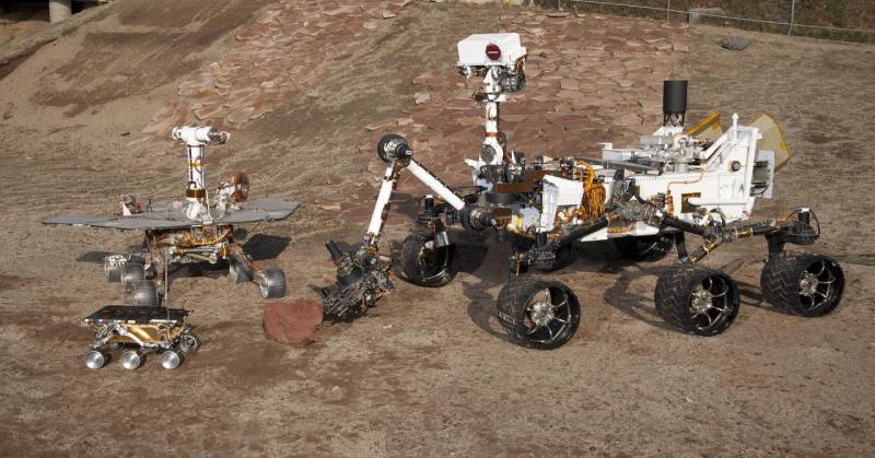 Three Generations of Rovers on Mars