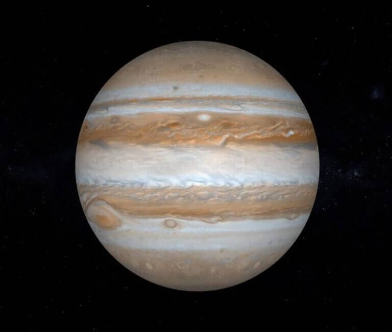 Planet Jupiter In Space
